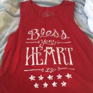 Lauren James red tank